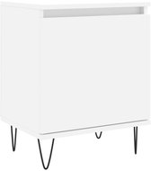 Shumee noční stolek bílý 40 × 30 × 50 cm kompozitní dřevo - Night Stand