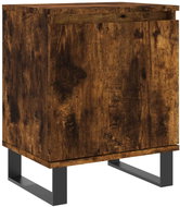 Shumee noční stolek kouřový dub 40 × 30 × 50 cm kompozitní dřevo - Night Stand