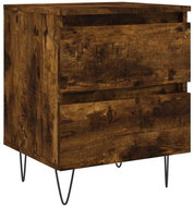 Shumee noční stolek kouřový dub 40 × 35 × 50 cm kompozitní dřevo, 826886 - Night Stand