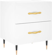 Shumee noční stolek bílý 40 × 35 × 47,5 cm kompozitní dřevo, 827260 - Night Stand
