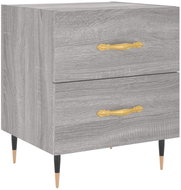Shumee noční stolek šedý sonoma 40 × 35 × 47,5 cm kompozitní dřevo - Night Stand