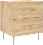 Shumee noční stolek dub sonoma 40 × 35 × 47,5 cm kompozitní dřevo - Night Stand
