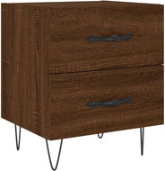 Shumee noční stolek hnědý dub 40 × 35 × 47,5 cm kompozitní dřevo, 827306 - Night Stand