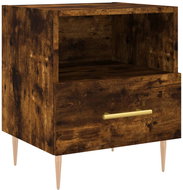 Shumee noční stolek kouřový dub 40 × 35 × 47,5 cm kompozitní dřevo, 827414 - Night Stand