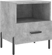 Shumee noční stolek betonově šedý 40 × 35 × 47,5 cm kompozitní dřevo - Night Stand