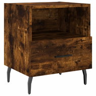 Shumee noční stolek kouřový dub 40 × 35 × 47,5 cm kompozitní dřevo, 827478 - Night Stand