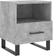 Shumee noční stolek betonově šedý 40 × 35 × 47,5 cm kompozitní dřevo, 827492 - Night Stand