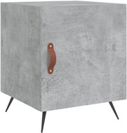Shumee noční stolek betonově šedý 40 × 40 × 50 cm kompozitní dřevo, 827508 - Night Stand