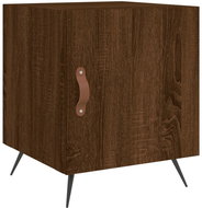 Shumee noční stolek hnědý dub 40 × 40 × 50 cm kompozitní dřevo, 827514 - Night Stand