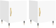 Shumee noční stolky 2 ks, bílé 40 × 40 × 50 cm kompozitní dřevo, 827517 - Night Stand