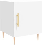 Shumee noční stolek bílý 40 × 40 × 50 cm kompozitní dřevo, 827532 - Night Stand