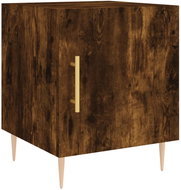 Shumee noční stolek kouřový dub 40 × 40 × 50 cm kompozitní dřevo, 827542 - Night Stand