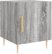 Shumee noční stolek šedý sonoma 40 × 40 × 50 cm kompozitní dřevo, 827544 - Night Stand