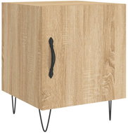 Shumee noční stolek dub sonoma 40 × 40 × 50 cm kompozitní dřevo, 827554 - Night Stand