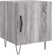 Shumee noční stolek šedý sonoma 40 × 40 × 50 cm kompozitní dřevo, 827560 - Night Stand