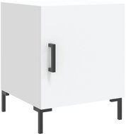 Shumee noční stolek bílý 40 × 40 × 50 cm kompozitní dřevo, 827564 - Night Stand