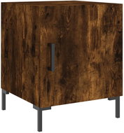 Shumee noční stolek kouřový dub 40 × 40 × 50 cm kompozitní dřevo, 827574 - Night Stand