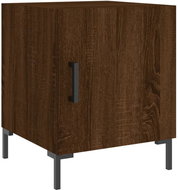Shumee noční stolek hnědý dub 40 × 40 × 50 cm kompozitní dřevo - Night Stand