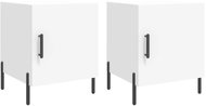 Shumee noční stolky 2 ks, bílé 40 × 40 × 50 cm kompozitní dřevo, 827581 - Night Stand