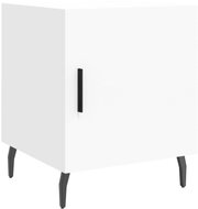 Shumee noční stolek bílý 40 × 40 × 50 cm kompozitní dřevo, 827596 - Night Stand