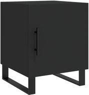 Shumee noční stolek černý 40 × 40 × 50 cm kompozitní dřevo - Night Stand