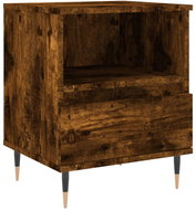 Shumee noční stolek kouřový dub 40 × 35 × 50 cm kompozitní dřevo, 830614 - Night Stand