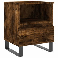 Shumee noční stolek kouřový dub 40 × 35 × 50 cm kompozitní dřevo, 830646 - Night Stand