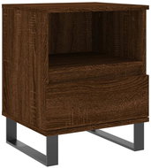 Shumee noční stolek hnědý dub 40 × 35 × 50 cm kompozitní dřevo - Night Stand