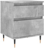 Shumee noční stolek betonově šedý 40 × 35 × 50 cm kompozitní dřevo, 830660 - Night Stand