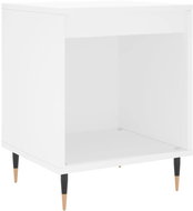 Shumee noční stolek bílá 40 × 35 × 50 cm kompozitní dřevo, 830700 - Night Stand