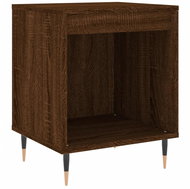 Shumee noční stolek hnědý dub 40 × 35 × 50 cm kompozitní dřevo, 830714 - Night Stand
