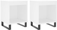 Shumee noční stolky 2 ks, bílé 40 × 35 × 50 cm kompozitní dřevo, 830733 - Night Stand