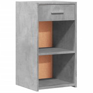 Shumee noční stolek betonově šedý 35 × 34 × 65 cm kompozitní dřevo - Night Stand