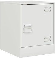 Shumee noční stolek bílý 34,5 × 39 × 44 cm ocel, 841617 - Night Stand