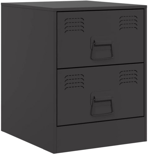 Shumee noční stolek černý 34,5 × 39 × 44 cm, 841619 - Night Stand - Main image