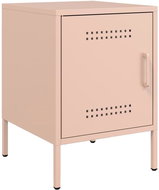 Shumee noční stolek růžový 36 × 39 × 50,5 cm ocel, 842912 - Night Stand
