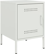Shumee noční stolek bílý 36 × 39 × 50,5 cm ocel, 842920 - Night Stand