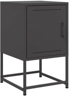 Shumee noční stolek černý 36 × 39 × 60,5 cm ocel, 846446 - Night Stand