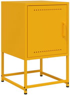 Shumee noční stolek hořčicově žlutý 36 × 39 × 60,5 cm ocel, 846452 - Night Stand