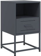 Shumee noční stolek antracitový 36 × 39 × 60,5 cm ocel - Night Stand