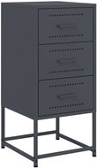 Shumee noční stolek antracitový 36 × 39 × 78 cm ocel - Night Stand