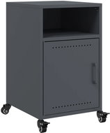 Shumee noční stolek antracitový 36 × 39 × 59 cm ocel - Night Stand