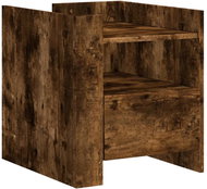 Shumee noční stolek kouřový dub 45 × 50 × 50 cm kompozitní dřevo, 848280 - Night Stand