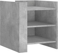 Shumee noční stolek betonově šedý 45 × 50 × 50 cm kompozitní dřevo, 848293 - Night Stand