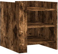 Shumee noční stolek kouřový dub 45 × 50 × 50 cm kompozitní dřevo, 848294 - Night Stand