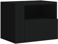 Shumee wall-mounted bedside tables 2 pcs, white 45 × 30 × 35 cm - Night Stand