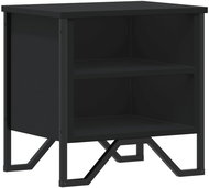 Shumee noční stolek černý 40 × 30 × 40 cm dřevotříska - Night Stand