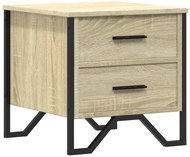 Shumee noční stolek dub sonoma 40 × 41 × 40 cm kompozitní dřevo - Night Stand