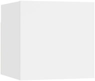 Shumee noční stolek bílý 30,5 × 30 × 30 cm kompozitní dřevo - Night Stand