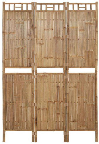 Shumee Třídílný bambus 120 × 180 cm - Paraván - Main image